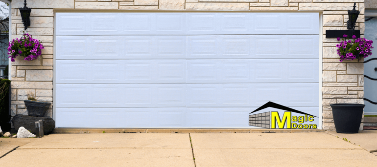 ALUZINC white block BY MAGIC DOORS 2