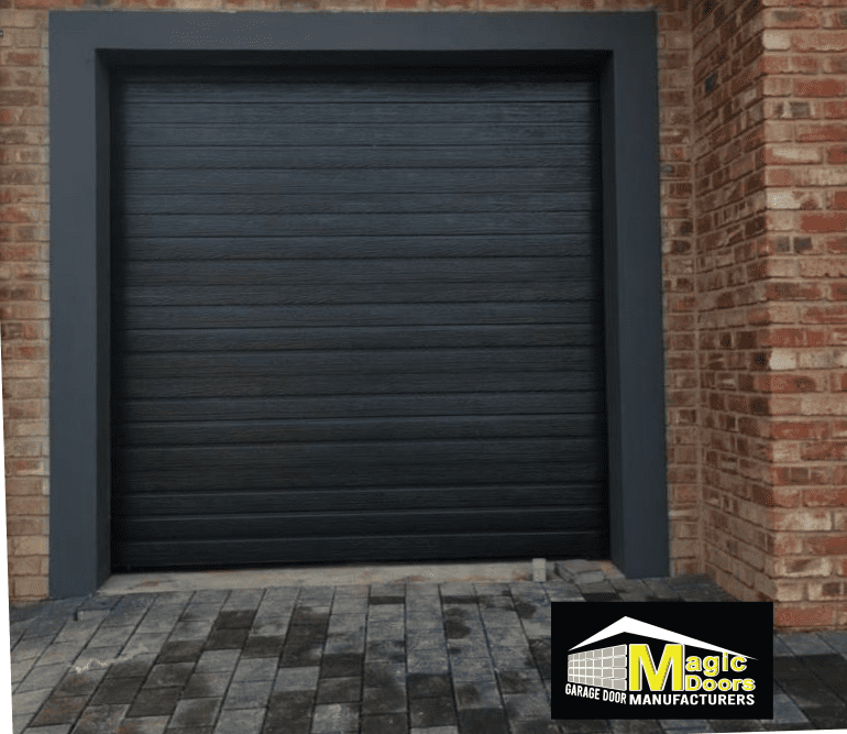 Magic Doors Black Slat